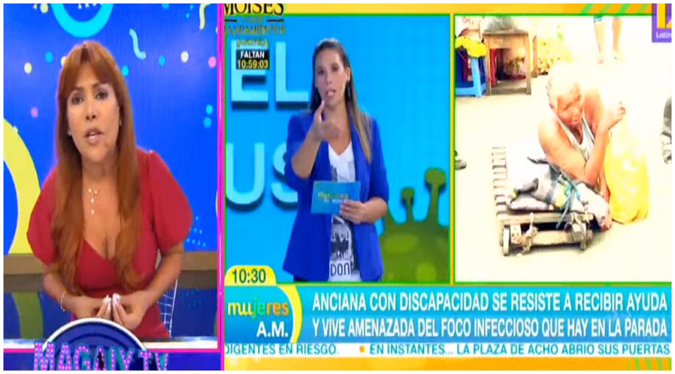 Magaly Medina critica campaña realizada por programa 'Mujeres al mando'. (Foto: ATV)