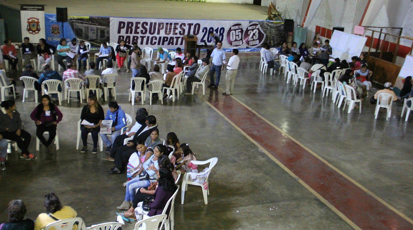 El Porvenir: Culminan talleres de Presupuesto Participativo 2018