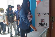  25% de electores en Los Palos capacitados en voto electrónico