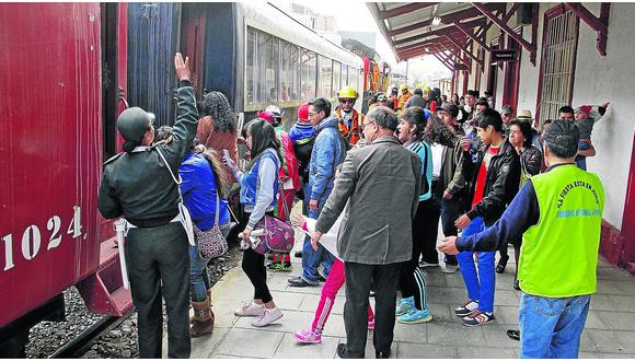 Este viernes el tren turístico recorrerá Huancayo, Concepción hasta Jauja