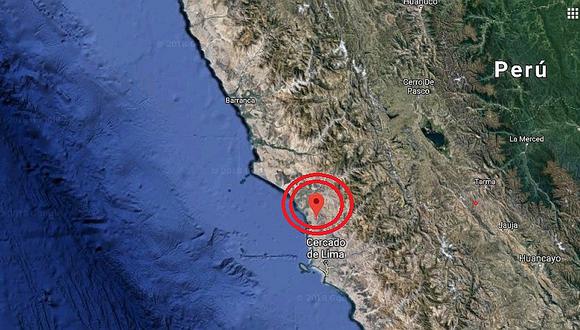 ​Sismo de magnitud 3.2 se registró en Lima