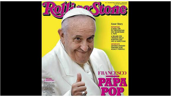 Italia: Papa Francisco protagoniza la nueva portada de Rolling Stone