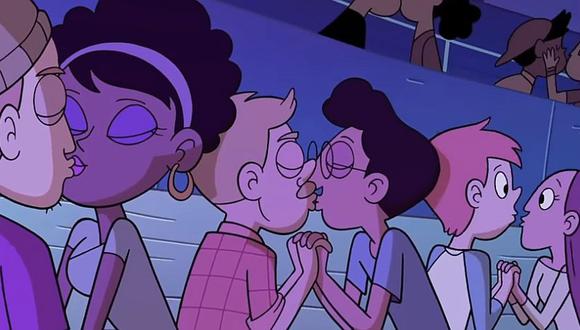 Disney muestra un beso gay por primera vez en serie animada (VIDEO)