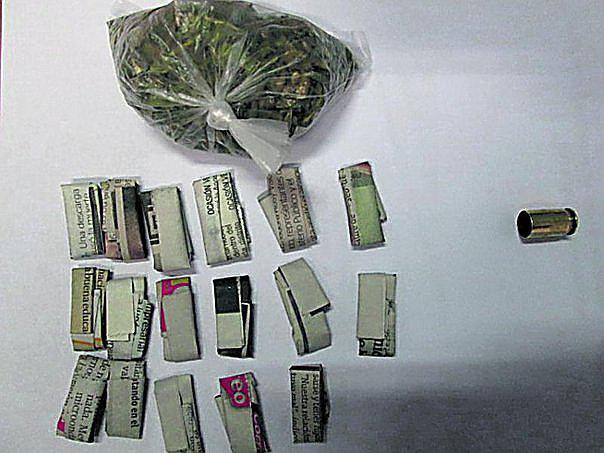 Hombre es detenido con 76 envoltorios de PBC  