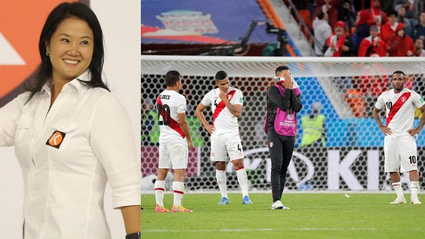   Keiko Fujimori envía sentido mensaje de apoyo a la Selección