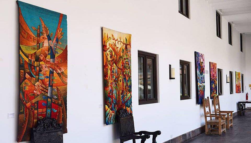 Reconocido artista textil, Máximo Laura, expone en Cusco