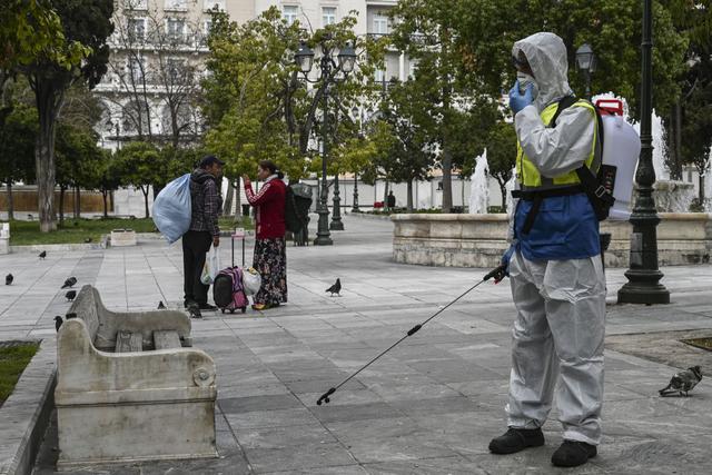 El número de muertos por el nuevo coronavirus en Grecia es de 16 y de 624 los contaminados, en una población de cerca de 11 millones de personas. (Foto: AFP)