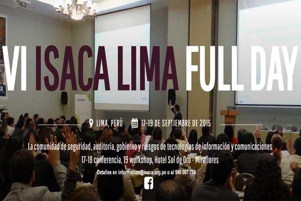 Se viene el VI ISACA Lima Full Day