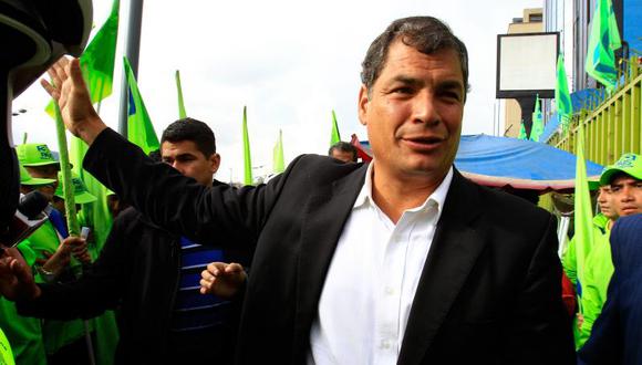 Ecuador: Primeros resultados dan a Correa como ganador