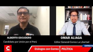 Alberto Escudero: “Descarto que mi participación en política tenga que ver con licenciar mi universidad”