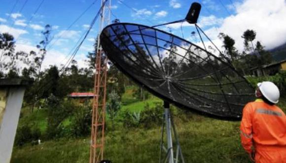 Cajamarca tiene un total de 256 antenas de las cuales solo 105 se han reparado. El total de estos equipos de telecomunicación beneficiaría a unos 100 mil habitantes de las zonas rurales de la región. (Foto: Andina)