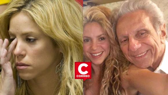 Shakira preocupada por la operación de su padre este lunes.