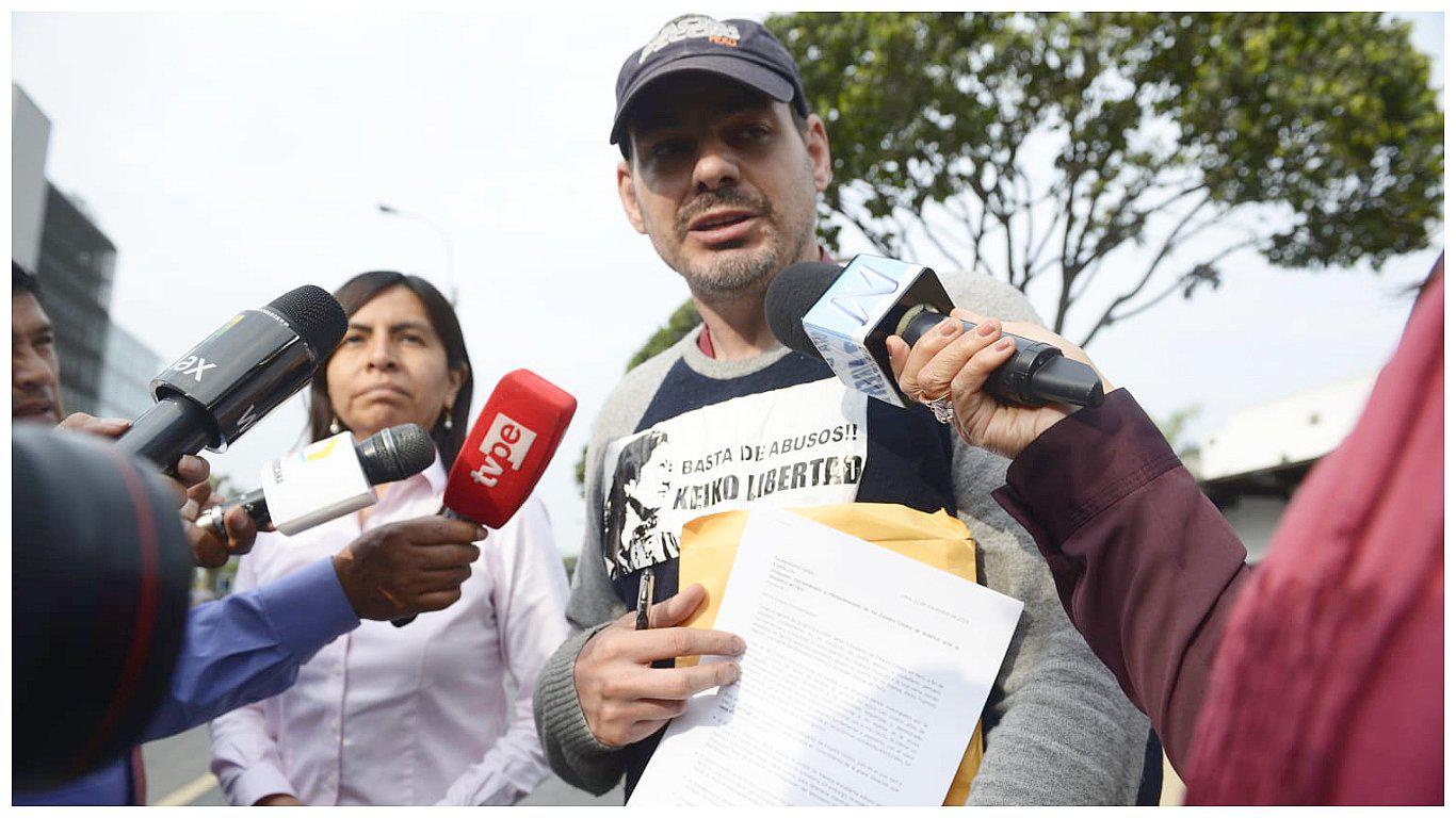 Caso Keiko Fujimori: Mark Vito Villanella presentó documento ante Embajada de EE.UU.