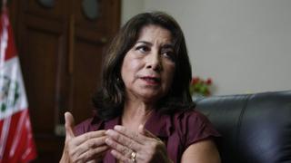 Martha Chávez responde a Fuerza Popular: “No me llegaron a conocer ni me interesa que lo hagan”