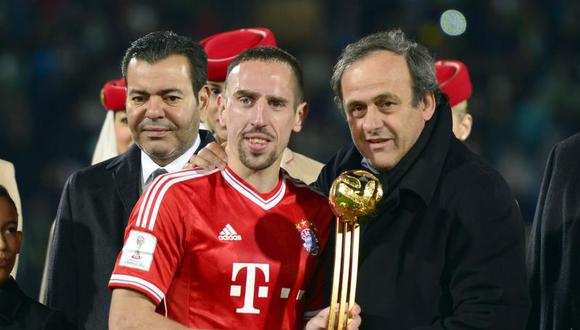 Franck Ribery el "hombre del año" para revista 'Kicker'