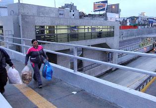Mejoran accesos de la estación Ricardo Palma de El Metropolitano