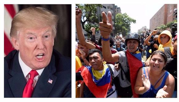 Venezuela: Coalición opositora rechaza "amenaza militar" propuesta por Trump