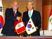 Perú y Corea del Sur firmaron tratado de libre comercio