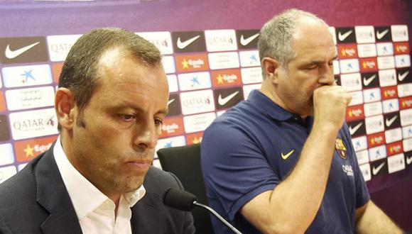 Barcelona confirmó que Tito Vilanova deja de ser su director técnico  