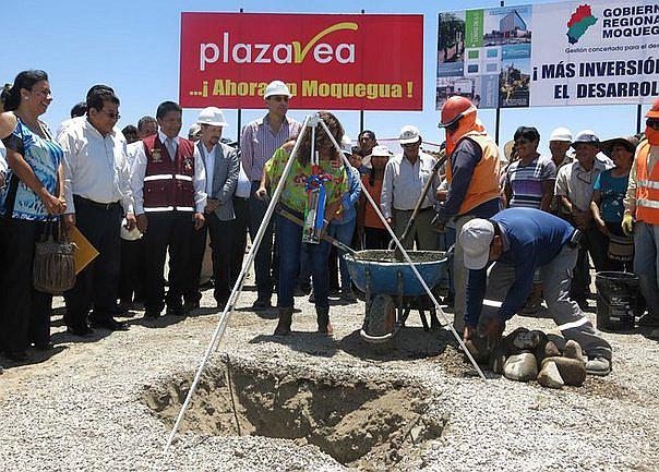En diciembre se moverá tierras para construcción de Plaza Vea