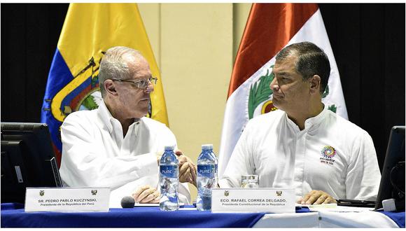 Rafael Correa: “La paz (con Perú) es irreversible”