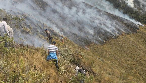 Piura: Acusan a 16 moradores por incendios en Huancabamba y Ayabaca