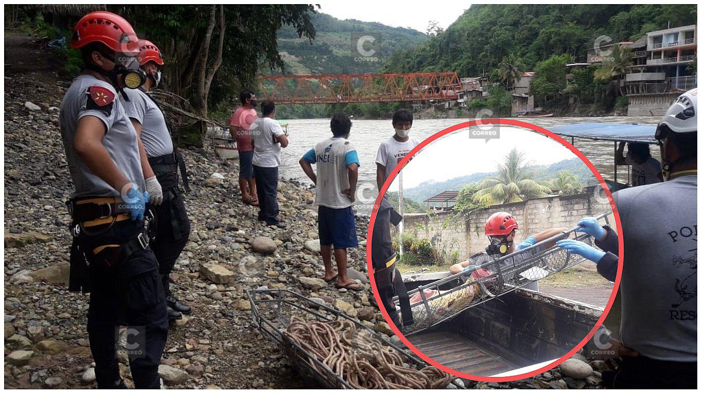 Perené: "Huaro" que trasladaba a familia cae a río, menor muere y varón está desaparecido 