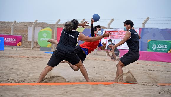 La competencia de Beach Handball inició en el Complejo Panamericano. (Foto: Lima 2019)