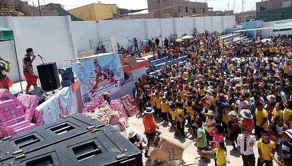 Cientos de niños se quedaron sin juguetes en distritos de Caravelí