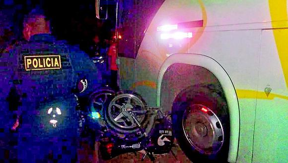 Un joven muere tras chocar su mototaxi contra un ómnibus en Chulucanas