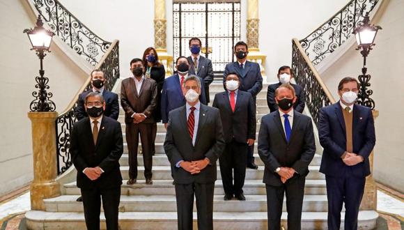 Reunión fue en el Palacio de Gobierno. (Foto: Difusión)