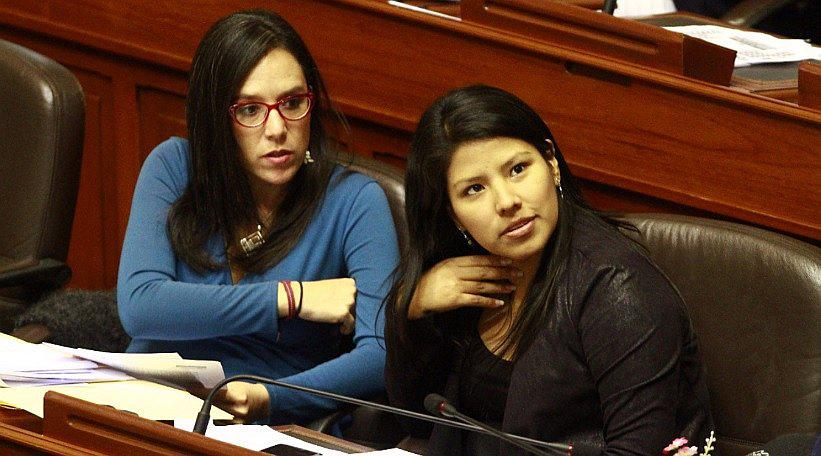 Marisa Glave y Indira Huilca podrían ser llevadas a Comisión de Ética (VIDEO)