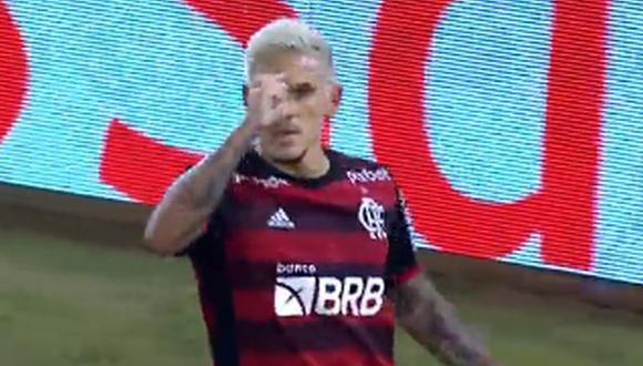 Gol de Pedro para el 1-0 de Flamengo vs. Vélez. (Captura: ESPN)