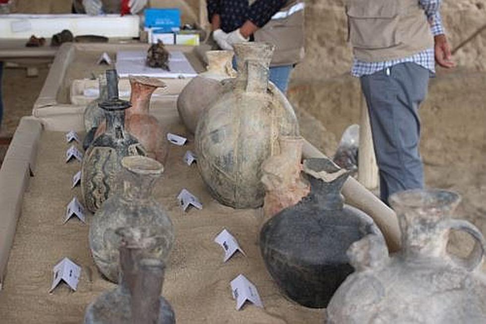 Encuentran 15 entierros humanos de la época inca en huaca de Lambayeque (FOTOS)