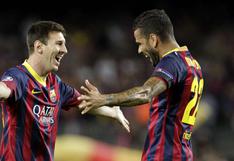 Dani Alves quiere a Lionel Messi de nuevo en Barcelona: “Sería lindo que se retire aquí”