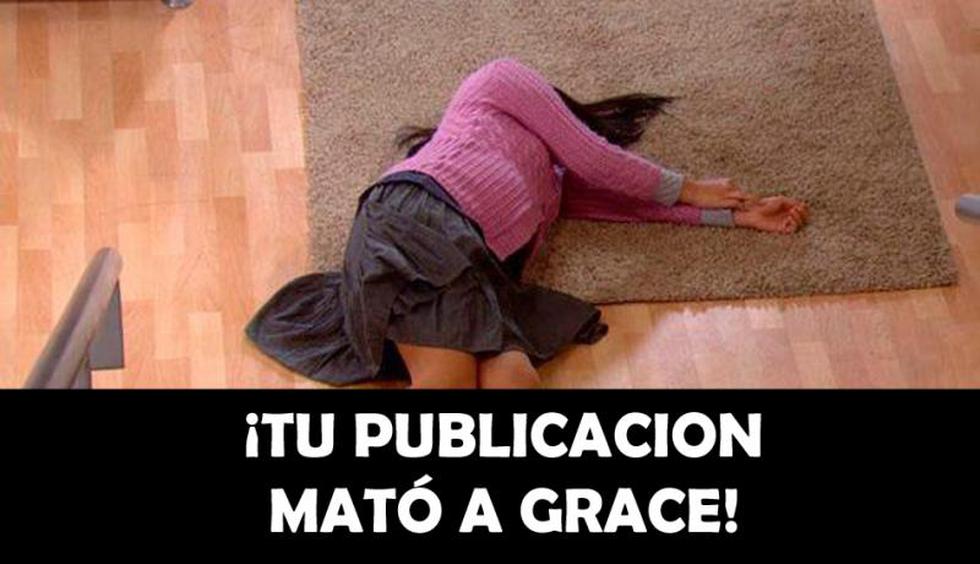 Memes por la "muerte de Grace" en "Al Fondo hay sitio" se popularizan en Facebook