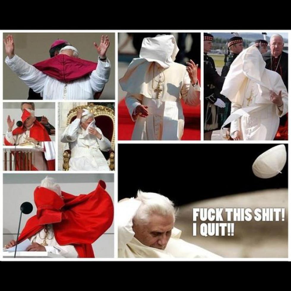 Memes sobre renuncia de Benedicto  XVI ya están en las redes sociales