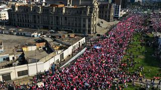 ‘Reacciona Perú: todo lo que dejó la marcha nacional contra Pedro Castillo | FOTOS 