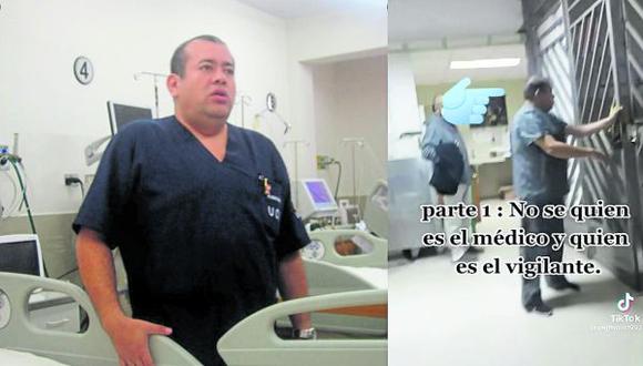 Critican a galeno Augusto Chonate Vidarte por llegar a trabajar en estado etílico y agredir supuestamente a pacientes y familiares.