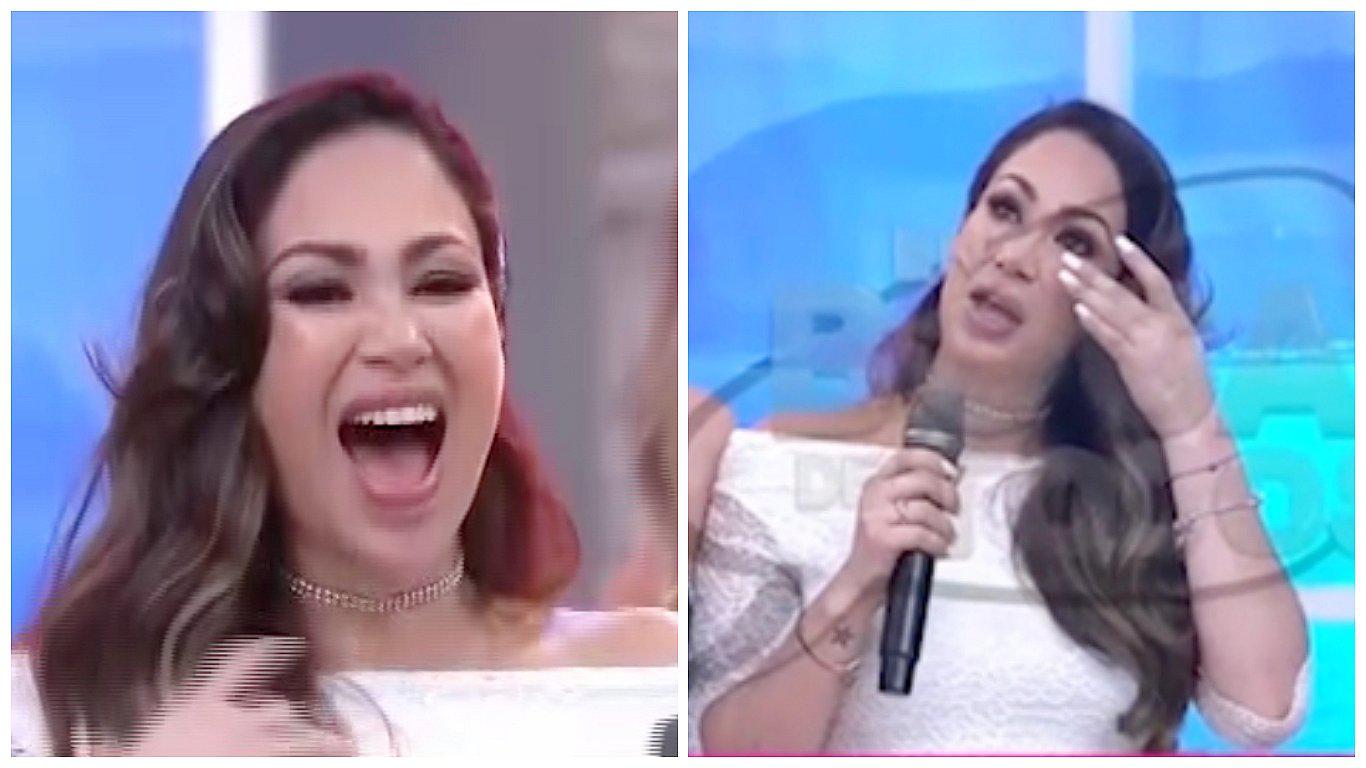 ​Melissa Loza se emocionó hasta las lágrimas al revelar que será madre de una niña (VIDEO)