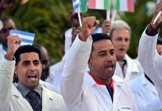 Médicos cubanos parten a Italia para ayudar en epidemia de coronavirus 