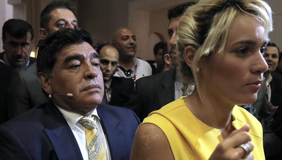 La novia de Maradona se niega a declarar tras la fuerte discusión en un hotel
