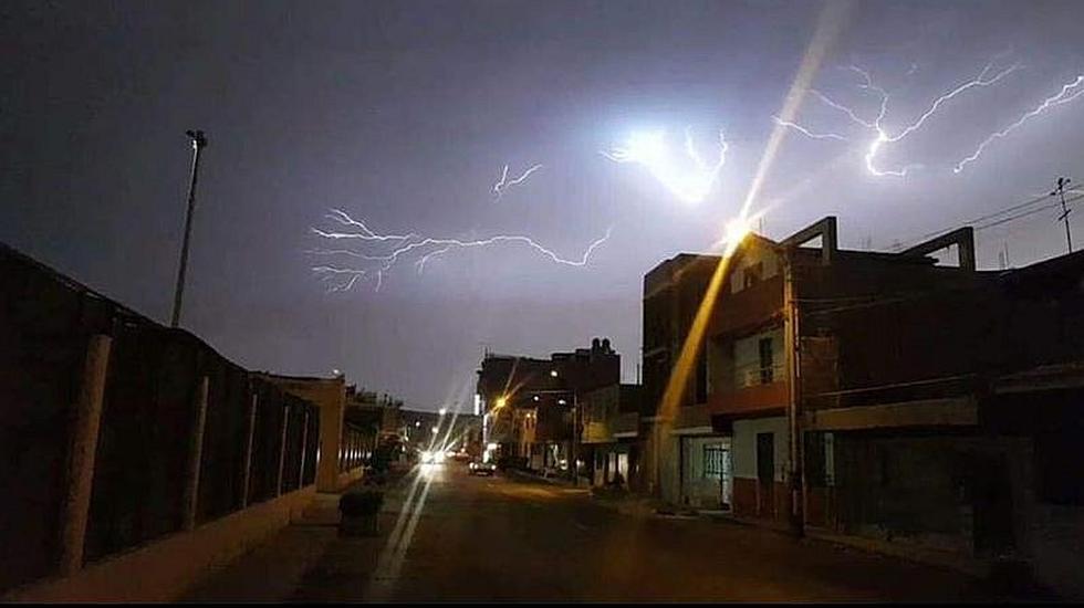 Tormentas eléctricas se reportaron en Tacna