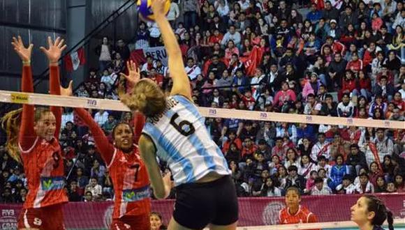 Selección peruana de voley sub 22 venció a Argentina por 3 sets a 2