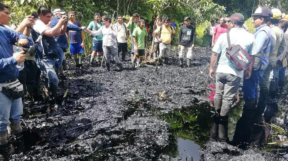 Loreto: las impactantes imágenes que dejó el derrame de petróleo en el Oleoducto Norperuano  