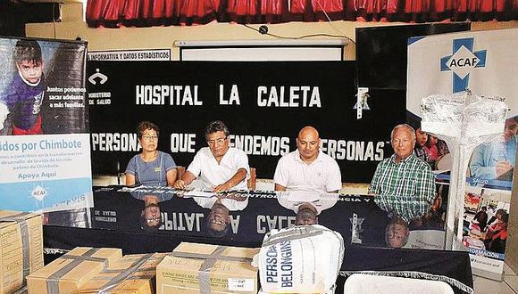 Chimbote: Donan equipos médicos para Hospital La Caleta   