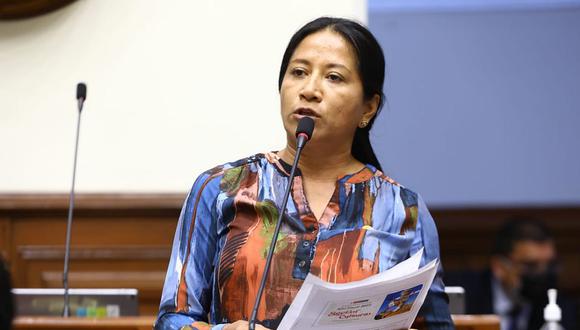 Rosío Torres pide a la policía investigar el ataque que sufrió su madre. (Congreso)