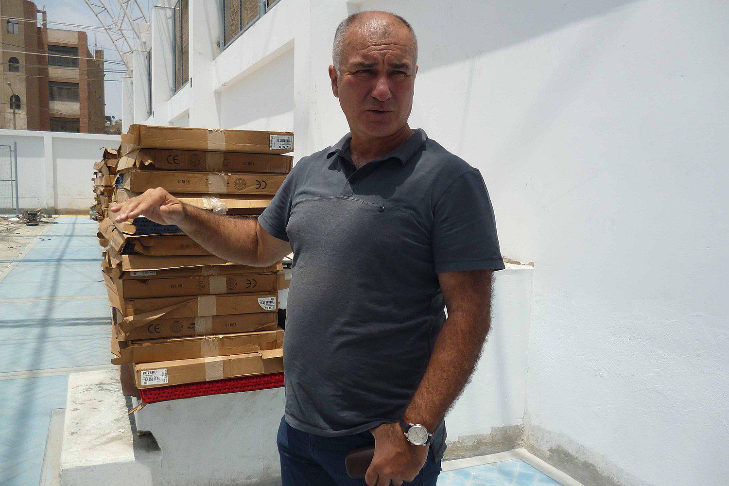 Alcalde César Carranza: “nosotros no estamos dejando obras paralizadas”