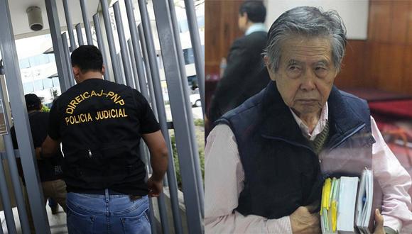Alberto Fujimori: Policía Judicial llega a la clínica Centenario