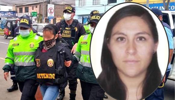 La suboficial PNP Liz Lorena Sifuentes Beraún fue enviada a la cárcel tras ser acusada de solicitar una coima de 50 soles a un mototaxista/ Foto: Correo